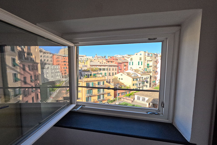 vista dalla finestra