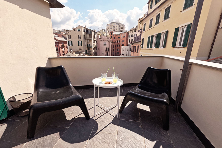 terrazza con vista